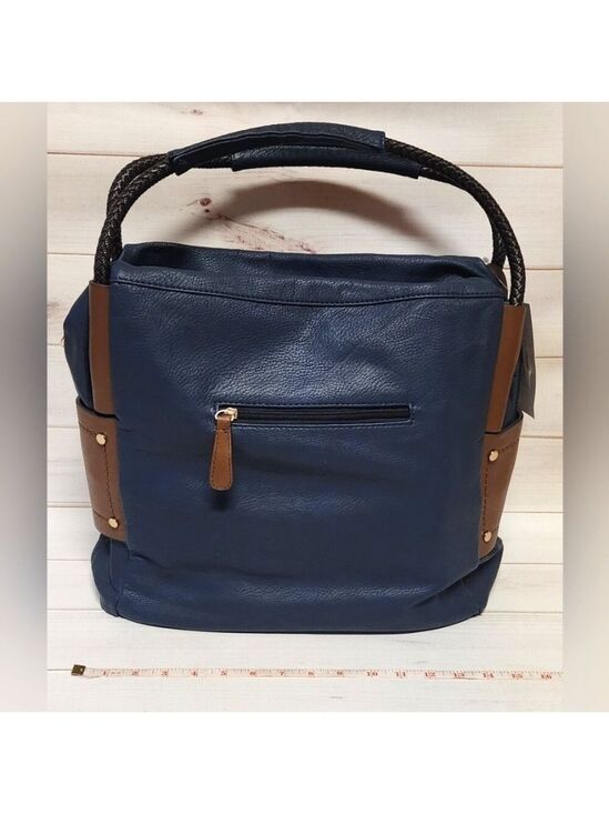 Donna Bella Handbags - Donna Bella Large Navy Handbag - New With Tags